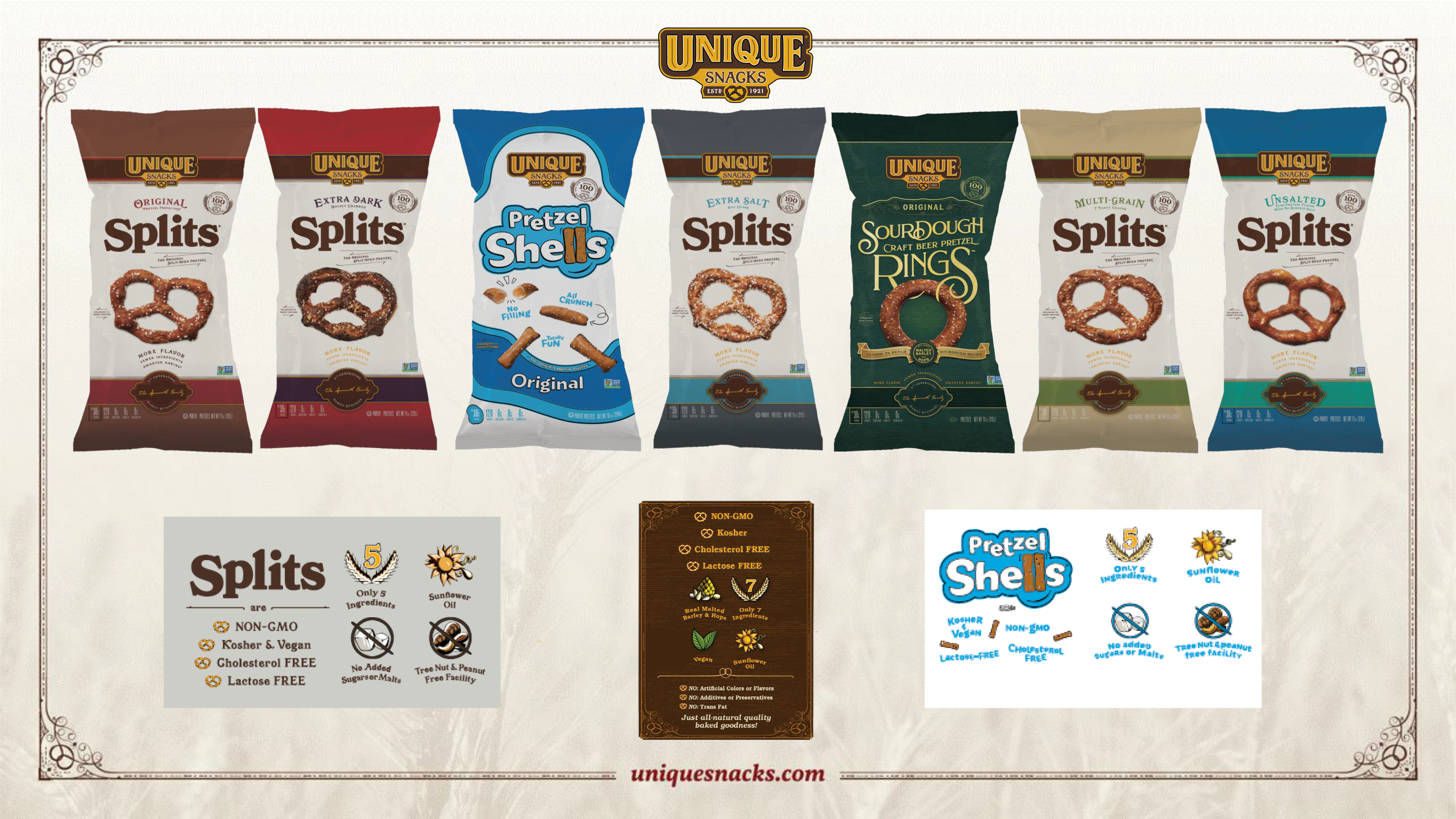 Fowler Snack Foods premium product portfolio